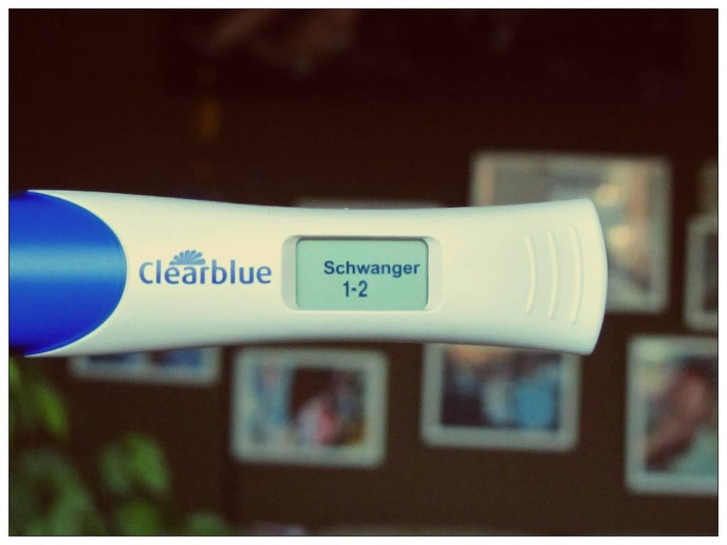 Negativ positiv schwangerschaftstest einmal einmal Schwangerschaftstest Positiv