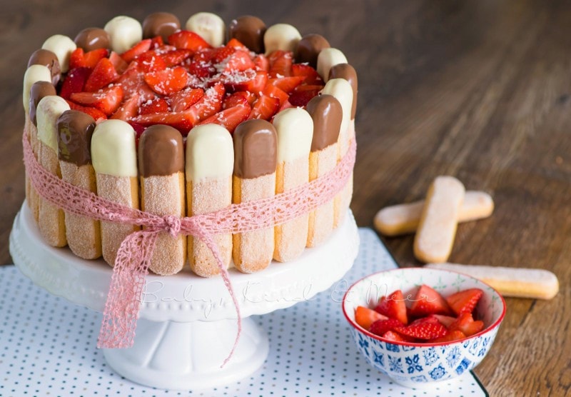 Erdbeer Tiramisu Torte Rezept 17