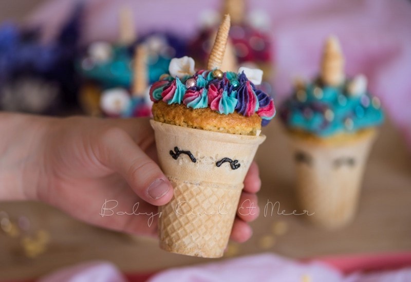 Einhorn Cupcakes Einhorn Muffins 10